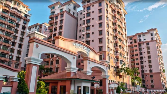 Marina Court Kk City Homestay Kota Kinabalu Luaran gambar